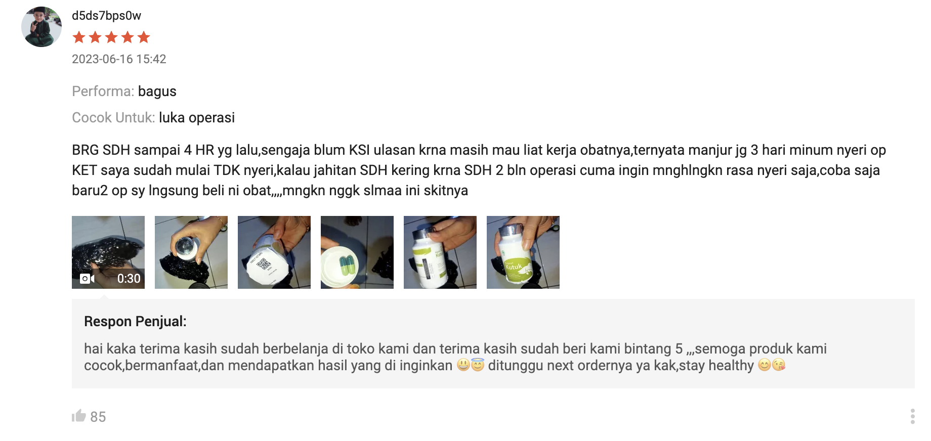 Testimoni Customer 1